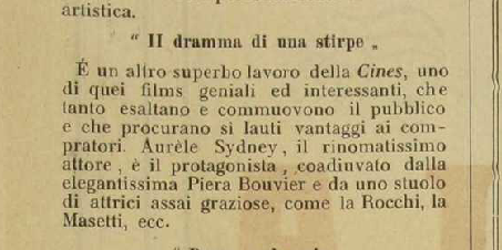FILM V 14 - 31 maggio 1918 - p. 3 - Il dramma di una stirpe